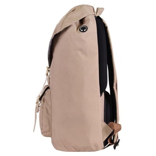 LAPTOPS BAG  111-006-001 15.6'' BACKPACK  ΑΔΙΑΒΡΟΧΗ BEIZE